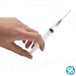 قیمت و فروش آنلاین سرنگ 5 سی‌سی سه قطعه فشاری معمولی ( لوئراسلیپ ) 1300 عددی شفا