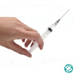 قیمت و فروش آنلاین سرنگ 5 سی‌سی سه قطعه فشاری معمولی ( لوئراسلیپ ) 1300 عددی شفا