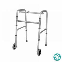 خرید اینترنتی واکر تاشو حلزونی چرخدار آلومینیومی ایبکا