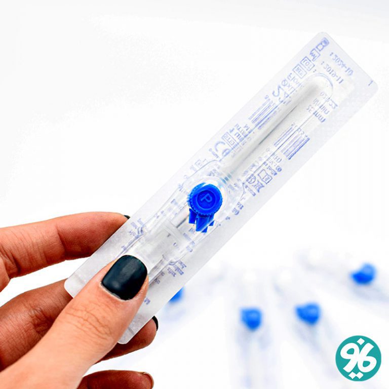خرید اینترنتی آنژیوکت آبی 100 عددی- گیج 22
