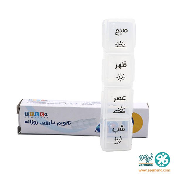 113019 قیمت ظرف دارو روزانه F.T.ECO