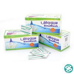 خرید آنلاین نمک طبی 60 عددی سینوواش جهت شستشوی بینی