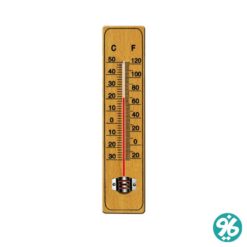 خرید آنلاین دماسنج محیطی طرح چوب الکلی با قیمت مناسب و با کیفیت