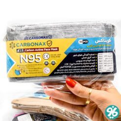 خرید اینترنتی ماسک کربناکس کربند اکتیو در رنگبندی متنوع عکس از ویژگی‌ها