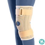 خریداینترنتی زانوبند نئوپرن چهار فنره قابل تنظیم طب و صنعت کد 41500