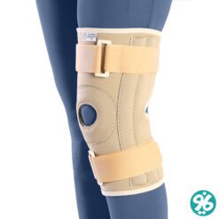 خریداینترنتی زانوبند نئوپرن چهار فنره قابل تنظیم طب و صنعت کد 41500