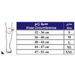 زانو بند کشی دیبا طب و صنعت کد 42700 در سایزبندی - Image 2