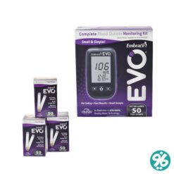 خرید بسته دیابتی دستگاه evo، نوار تست و لوازم دیابتی دیگر در پک اقتصادی