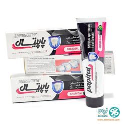 خرید اینترنتی خمیر دندان ذغالی 100گرمی پاپیتال