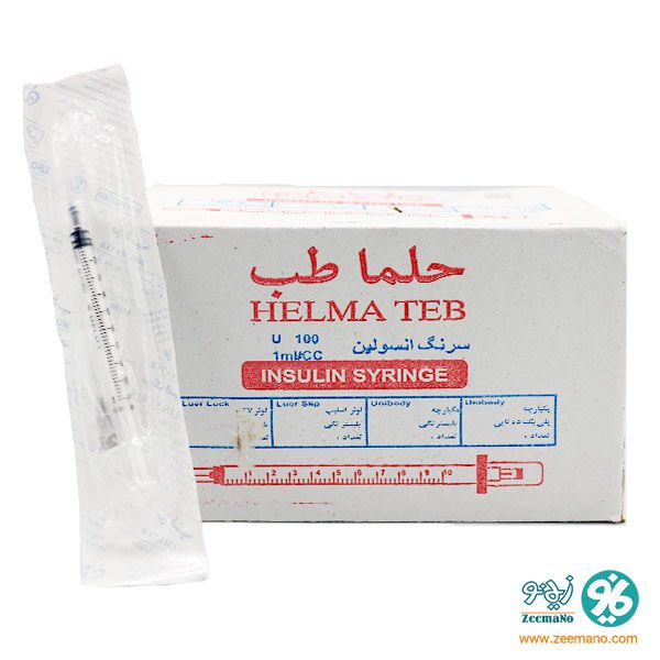 107133 سرنگ انسولین لوئرلاک حلما طب گیج 27 خرید اینترنتی سرنگ انسولین لوئرلاک حلما طب گیج 27