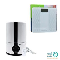 خرید بسته تخفیفی دستگاه بخور سرد وکتو HQ.JS836+ ترازو دیجیتال امپریال