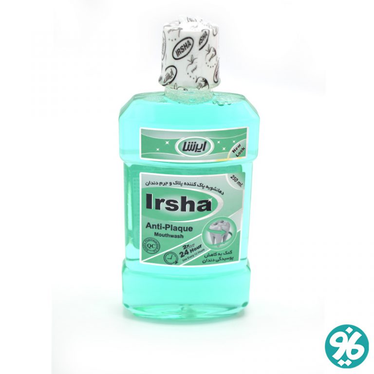 خرید آنلاین دهانشویه آنتی پلاک ایرشا