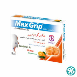خرید اینترنتی آبنبات سرد مکس گریپ طعم پرتقال