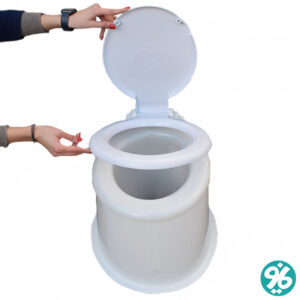 خرید توالت فرنگی فایبرگلاس بلند ایبکا | انواع توالت فرنگی سیار