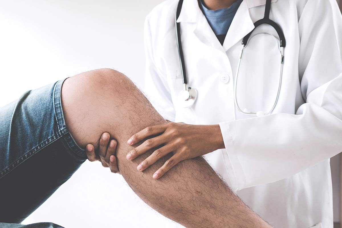 بررسی علت درد پا از زانو به پایین
