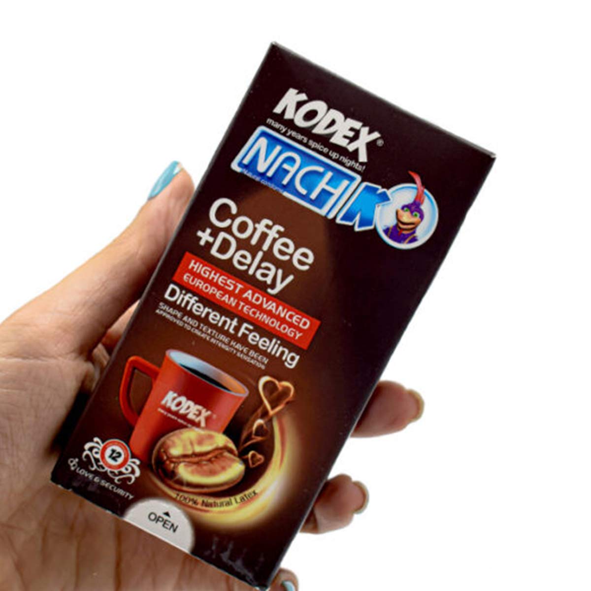 کاندوم قهوه با عصاره قهوه حرارت بخش