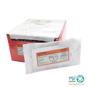 خرید و قیمت نخ بخیه ویکریل 2/0 با سوزن ریورس کات سوپا