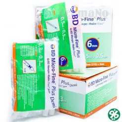 خرید اینترنتی سرنگ انسولین BD حجم 0.5 سی سی (10 عددی)