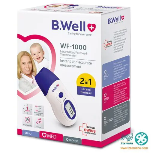 خرید تب سنج مادون قرمز گوش و پیشانی ی ول B.Well مدل WF-1000
