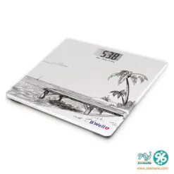 خرید ترازو دیجیتال سفید رنگ بی ول B.Well مدل WK-165