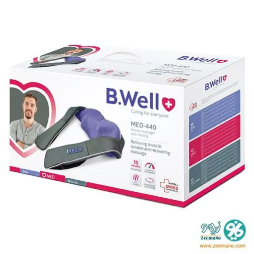 ماساژور شانه و گردن بی ول B.Well مدل شیاتسو MED-440 - Image 2